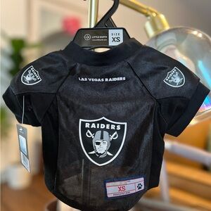 XS Las Vegas RAIDERS Pet Jersey